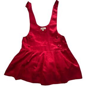 Erin Fetherston for Target red satin jumper size 9